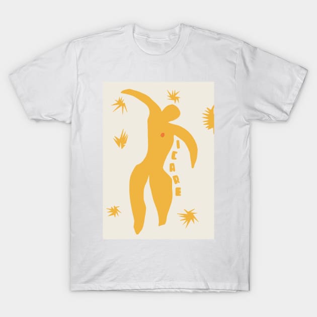 Henri Matisse - Jazz Series: Icarus #38 T-Shirt by GoodMoreInc